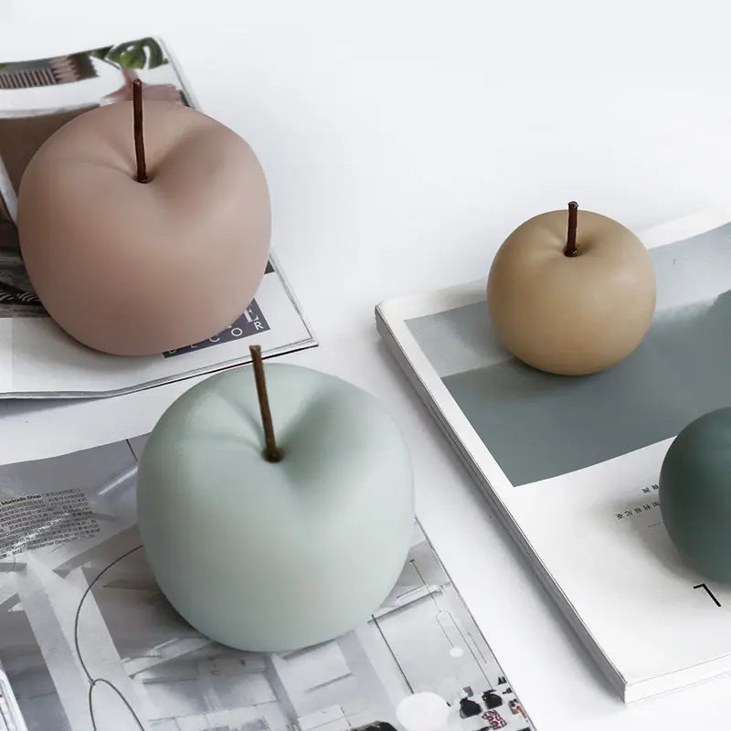 Ceramic apple