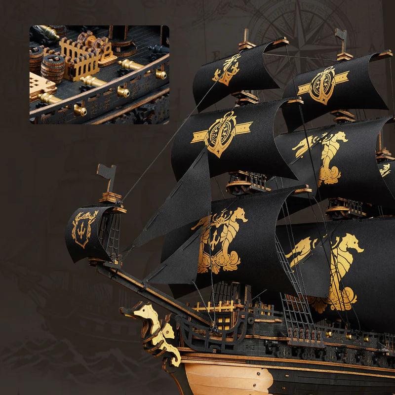 3D Puzzle - Pirate Ship