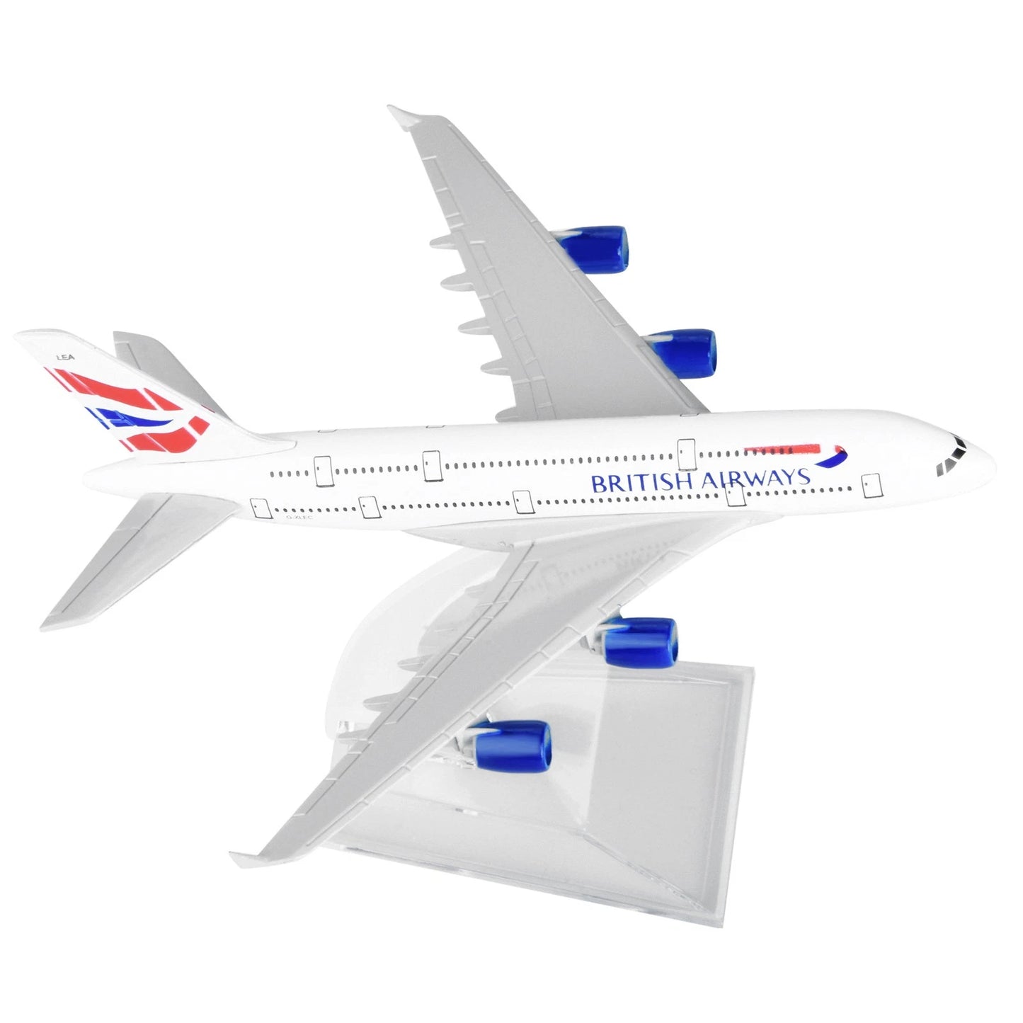 მეტალის თვითმფრინავის მოდელი British Airways A380
