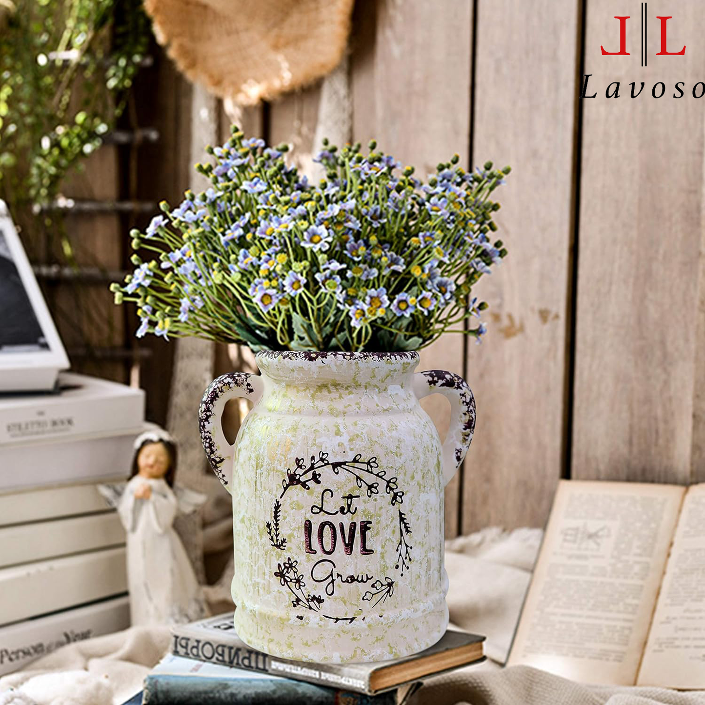 Ceramic lark - home decor