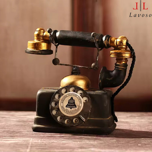 Decorative retro phone