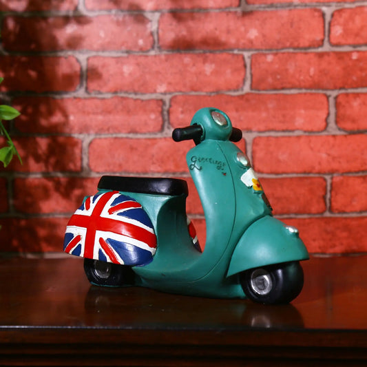 Decorative moped