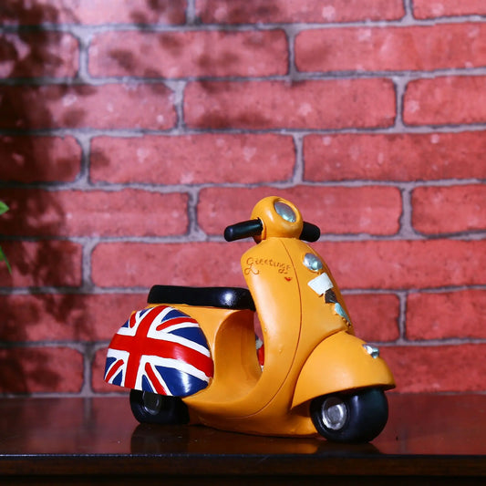 Decorative moped