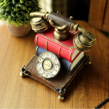 დეკორატიული რეტრო ტელეფონი