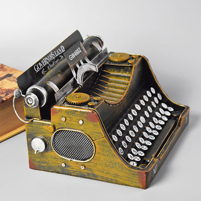 რეტრო დეკორატიული საბეჭდი მანქანა