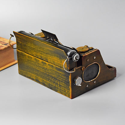 რეტრო დეკორატიული საბეჭდი მანქანა