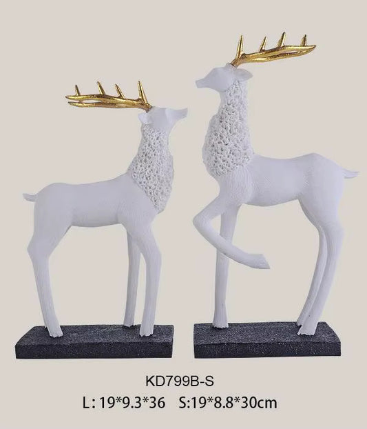 ირმების დეკორატიული ფიგურა