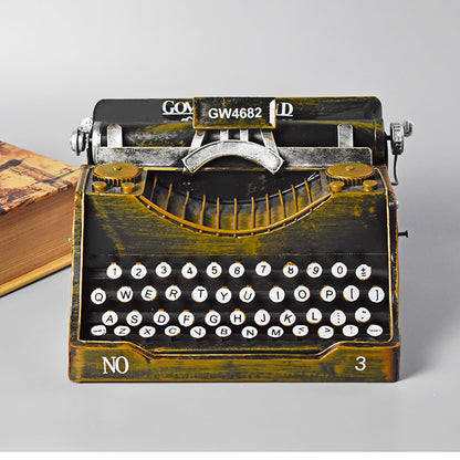 რეტრო დეკორატიული საბეჭდი მანქანა