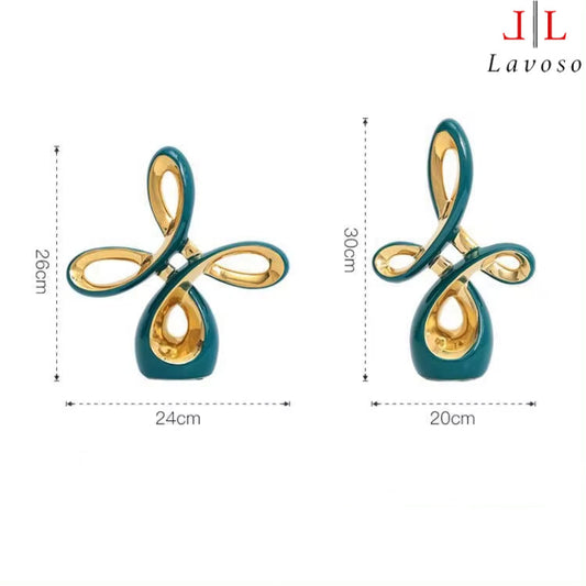 დეკორატიული ლარნაკი - ორიგინალური ფორმის ლარნაკი