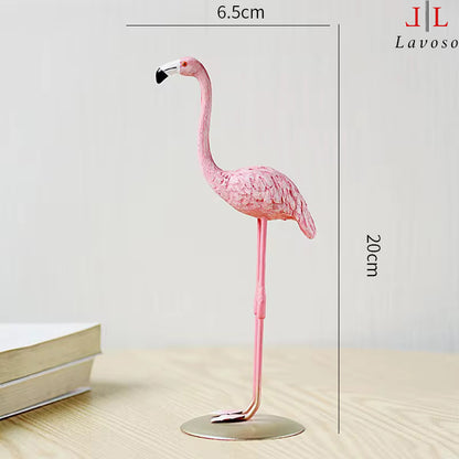 A set of flamingos