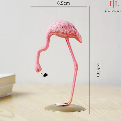 A set of flamingos