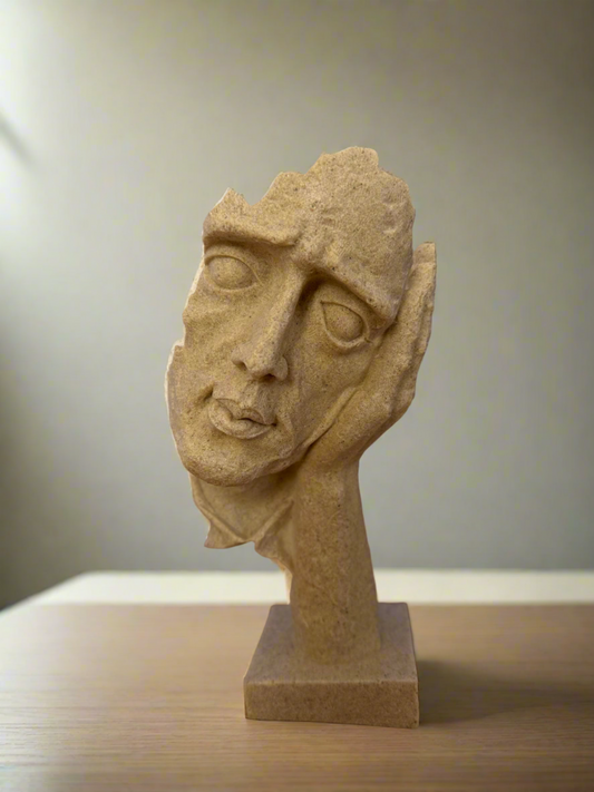 Statuette - a thoughtful man